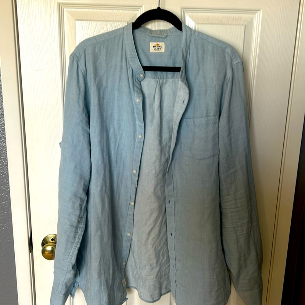 Xl Marine Layer button up dress shirt